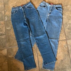 Gloria Vanderbilt Women's Classic Blue High Rise Jeans